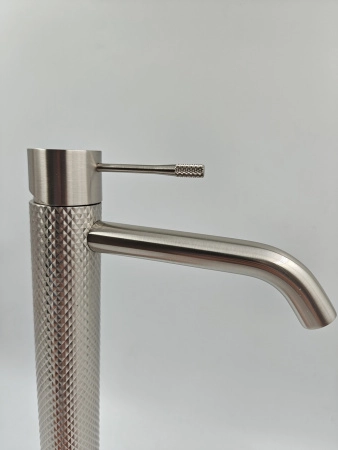 Высокий смеситель для раковины Feramolli Sole S661HCN, никель Feramolli