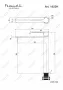 Высокий смеситель для раковины Feramolli Inox CS1922H, хром Feramolli