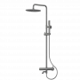 Душевая система с изливом для ванны Feramolli Ele GM7307-10, графит Feramolli