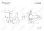 Смеситель однорычажный скрытого монтажа ванна/душ Feramolli BL630, черный Feramolli