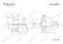 Смеситель однорычажный скрытого монтажа ванна/душ Feramolli GL630, золото Feramolli