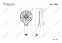 Ручной душ 3 режима Feramolli Sole Air S041GL, золото Feramolli